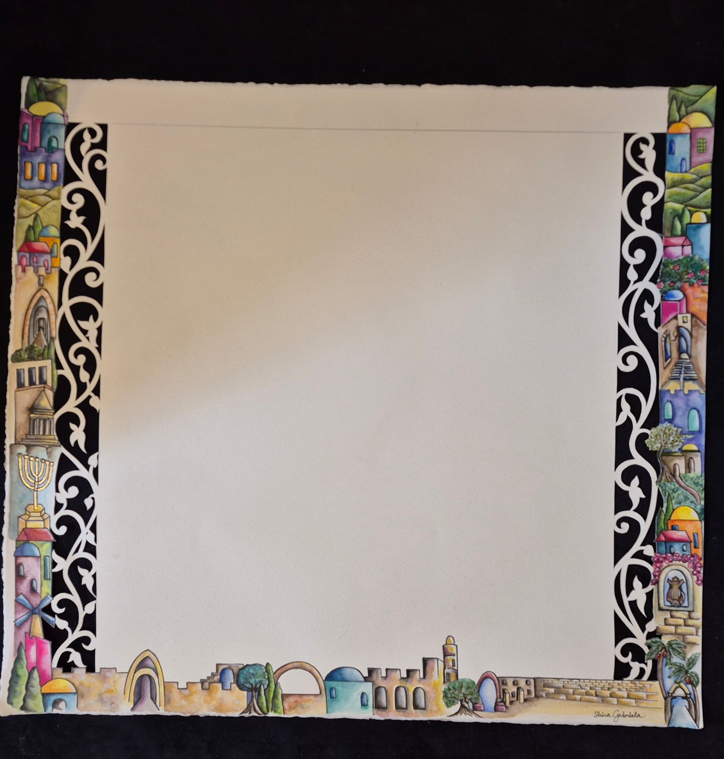 Jerusalem Mosaic Ketubah