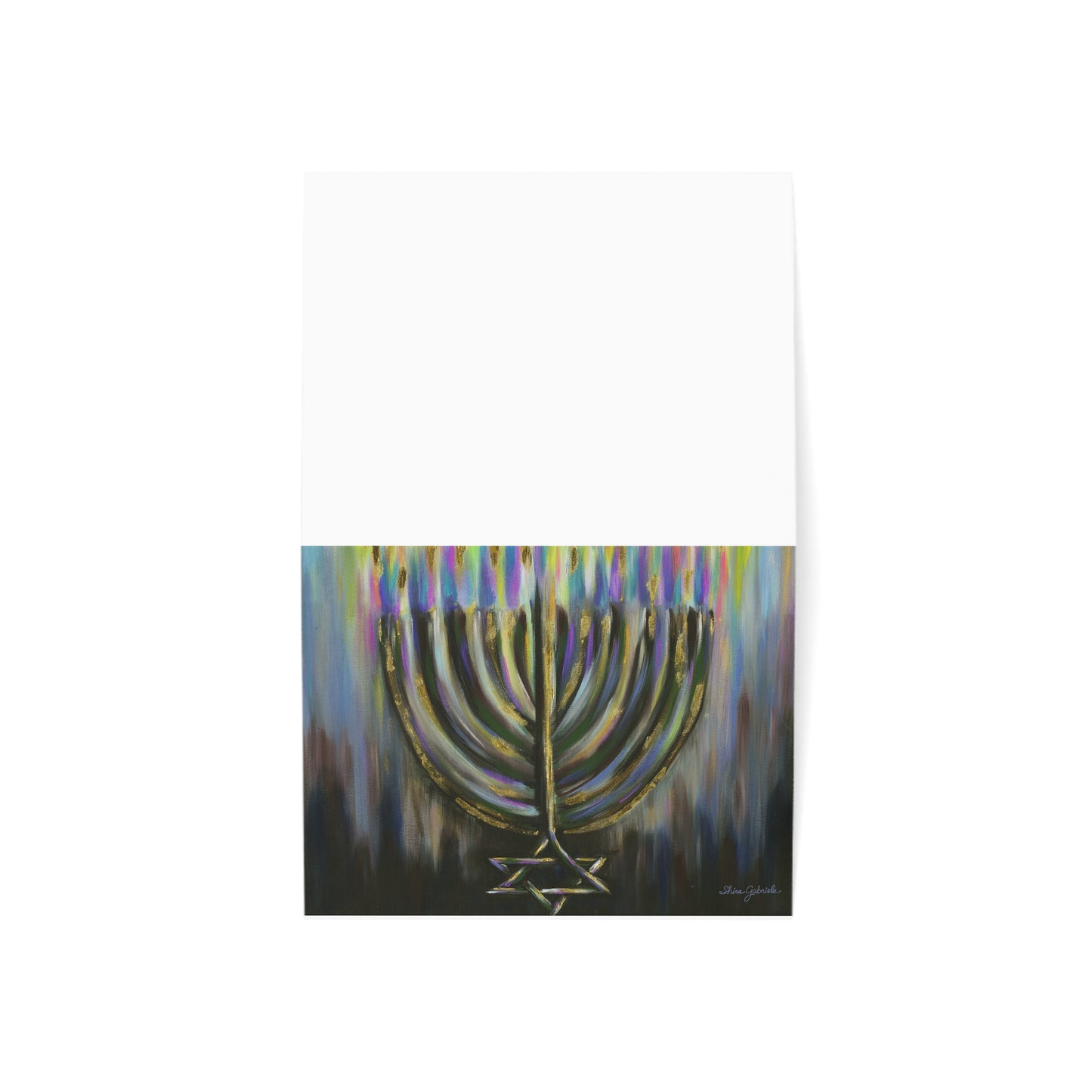 Chanukah Greeting Cards (1, 10, 30, and 50pcs)