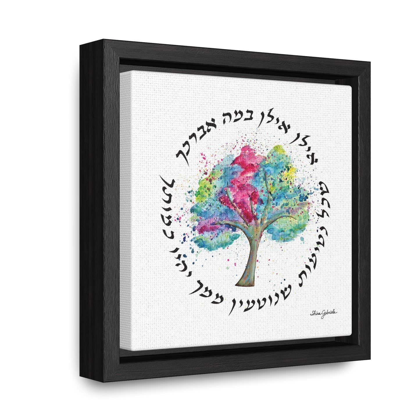 Ilan, Ilan Gallery Canvas Wraps, Square Frame