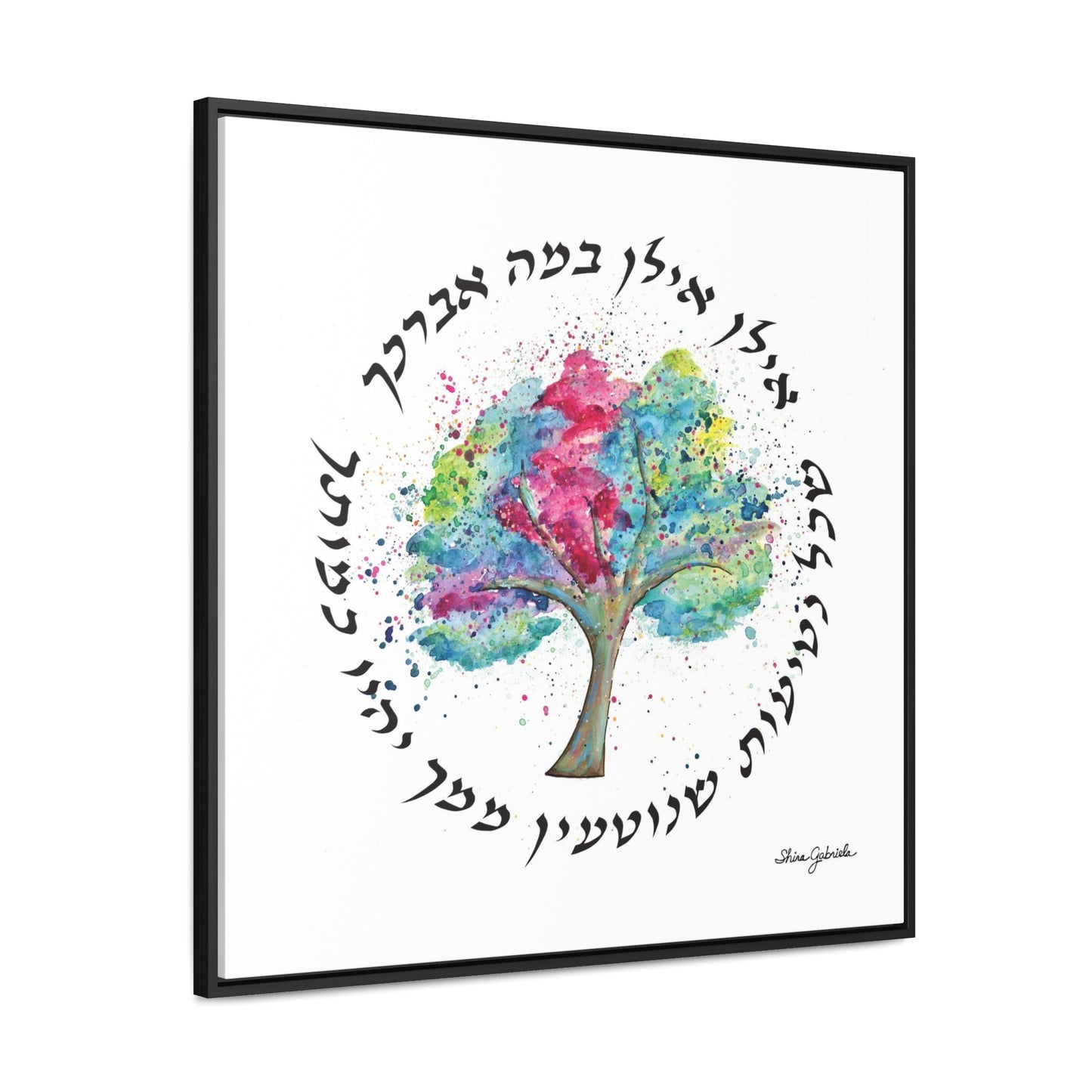 Ilan, Ilan Gallery Canvas Wraps, Square Frame