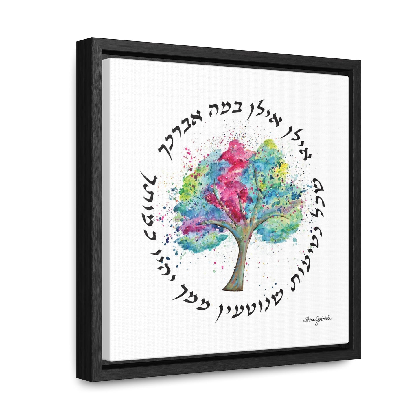 Ilan, Ilan Gallery Canvas Wraps, Square Frame